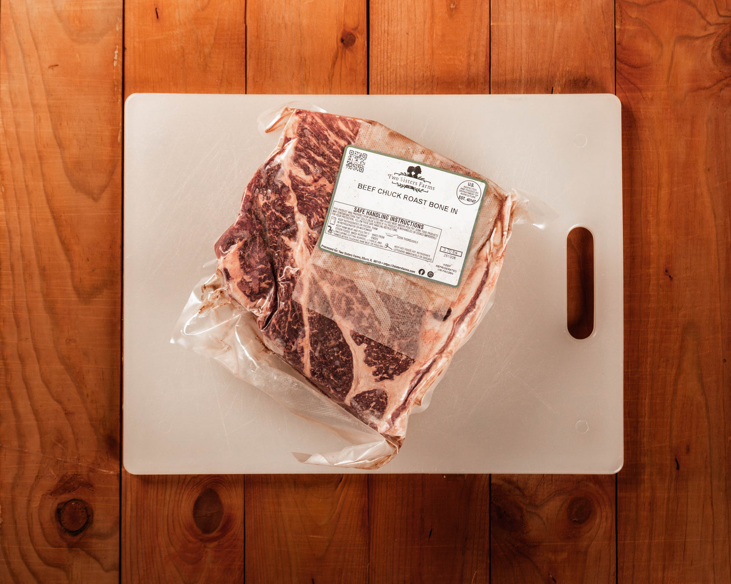 BEEF:CHUCK ROAST BONE IN