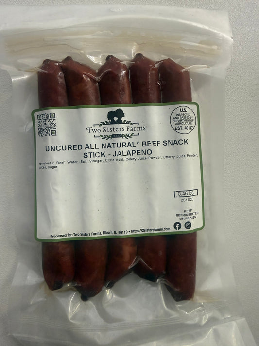 Beef Snack Stick Jalapeño (Uncured All Natural)